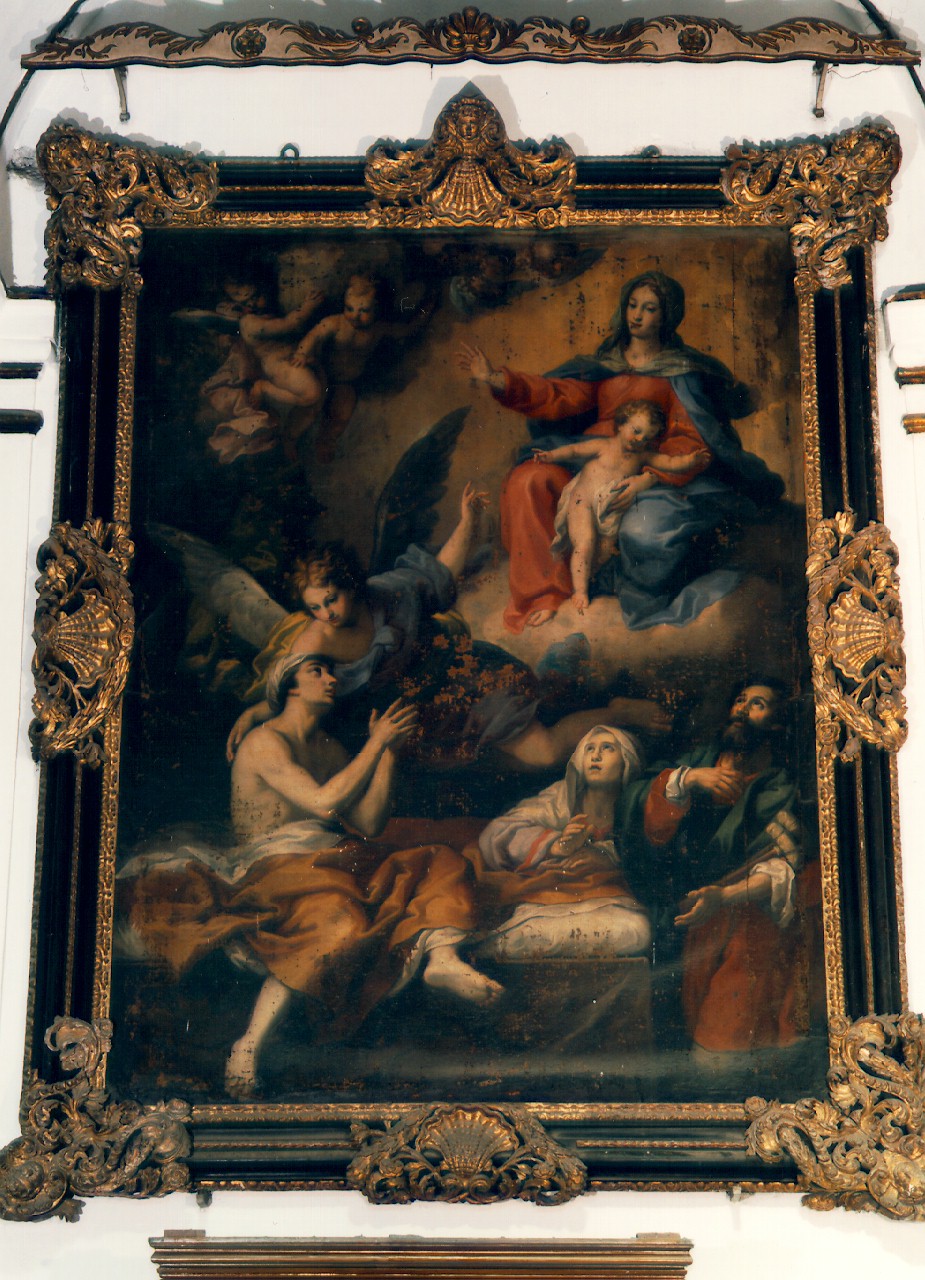 cornice - produzione siciliana (sec. XVIII)