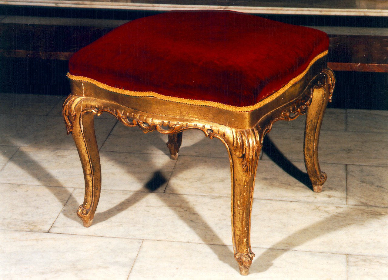 sgabello, serie - produzione siciliana (Seconda metà sec. XIX)