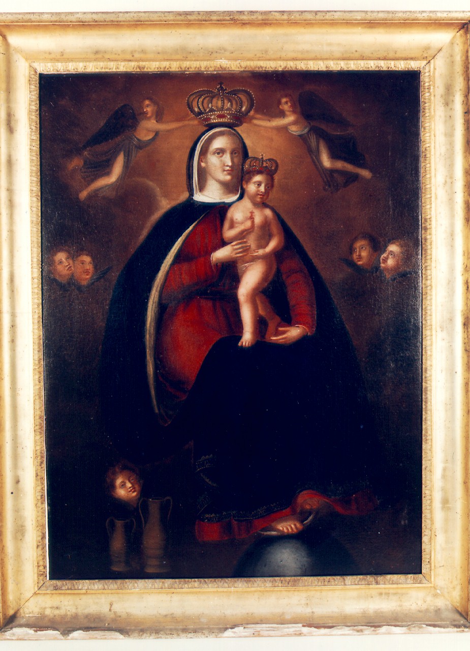 Madonna con Bambino (dipinto) - ambito siciliano (Prima metà sec. XIX)