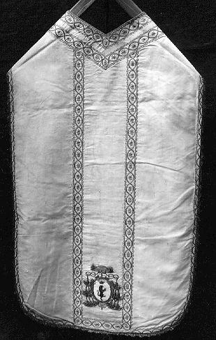 paramento liturgico - manifattura italiana (sec. XIX)