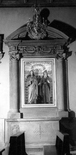 altare - bottega italiana (sec. XVII)