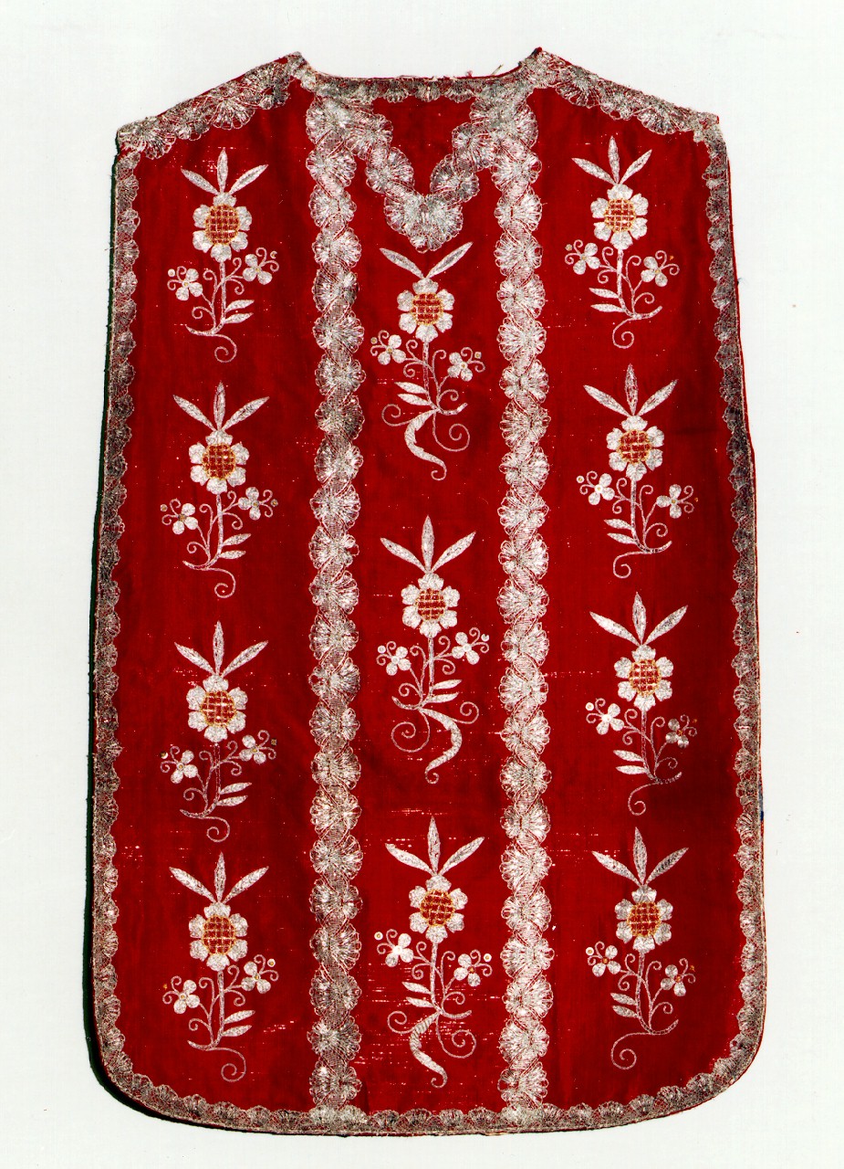 pianeta - manifattura siciliana (Prima metà sec. XIX)