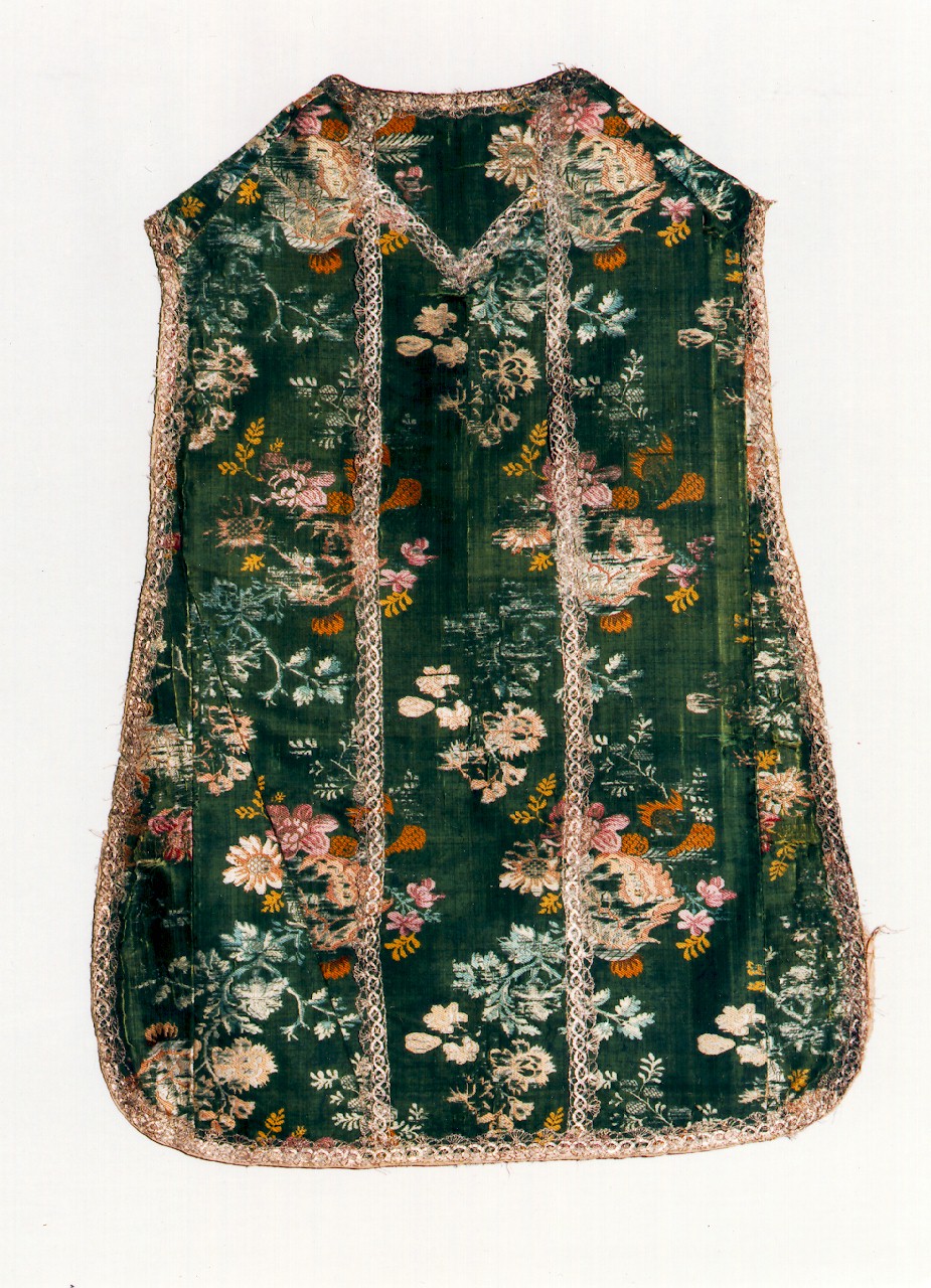 pianeta - manifattura siciliana (Seconda metà sec. XVIII)