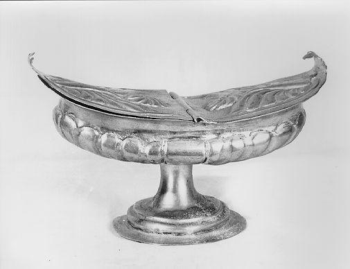 navicella portaincenso - bottega toscana (seconda metà sec. XIX)