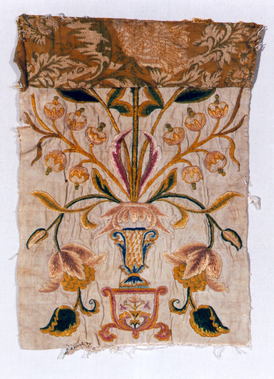 conopeo di tabernacolo - a cortina - manifattura siciliana (fine sec. XVIII)