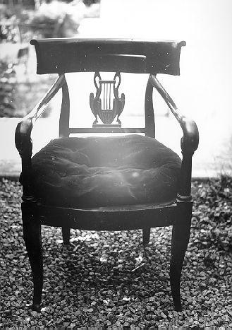 poltroncina - ambito italiano (fine/inizio secc. XVIII/ XIX)