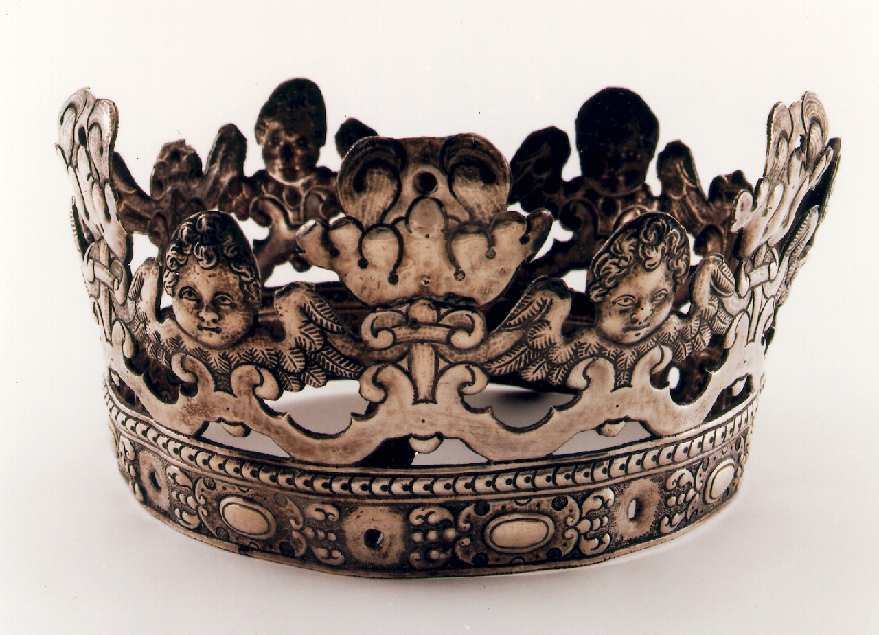 corona da statua - bottega siciliana (Prima metà sec. XVIII)