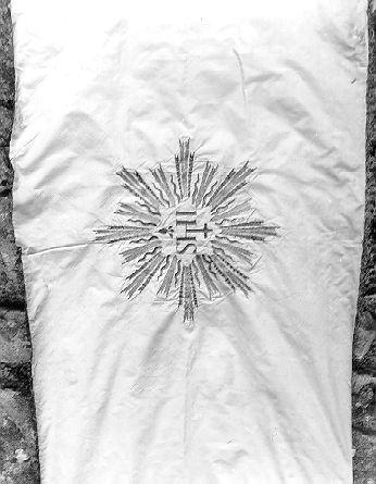 velo omerale - manifattura italiana (sec. XIX)