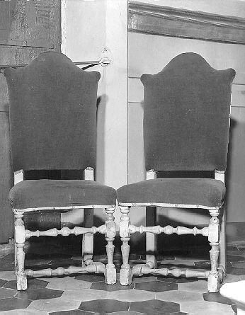 poltrona, serie - bottega toscana (sec. XIX)