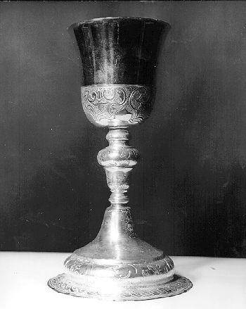 calice - bottega toscana (fine/inizio secc. XVIII/ XIX)