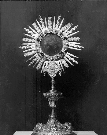 ostensorio - bottega toscana (sec. XVIII)