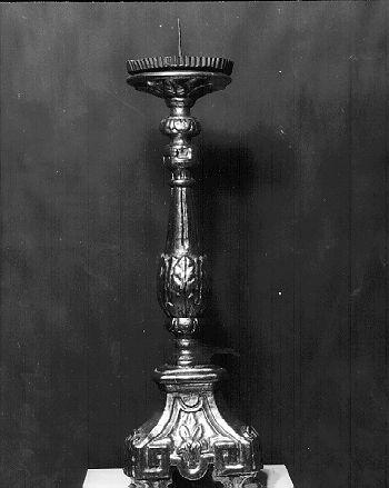 candeliere, serie - bottega toscana (fine sec. XVIII)