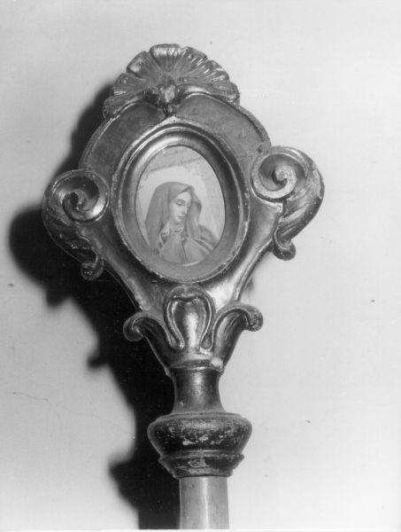 mazza processionale, serie - bottega italiana (sec. XX)