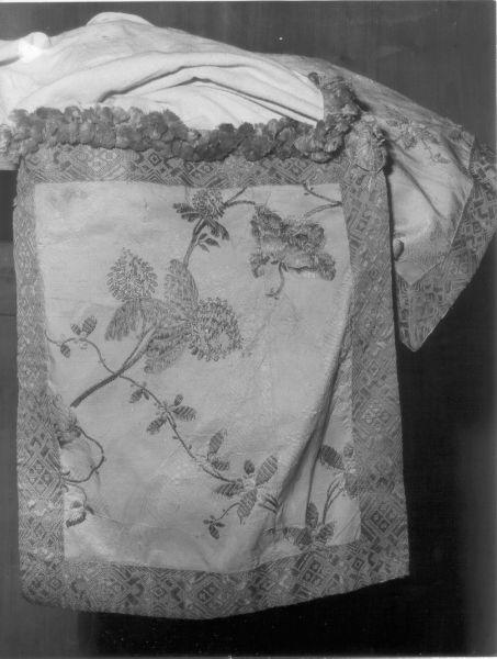 cielo di baldacchino - manifattura italiana (sec. XVIII)