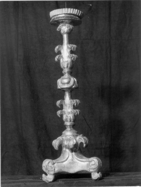 candeliere, serie - bottega italiana (sec. XIX)