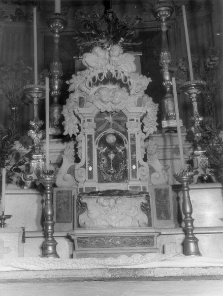 tabernacolo - bottega italiana (sec. XIX)