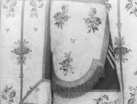 drappellone di baldacchino - manifattura toscana (fine sec. XIX)