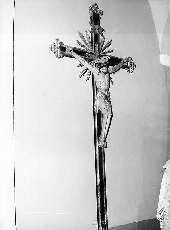 crocifisso - ambito lunigianese (inizio sec. XX)
