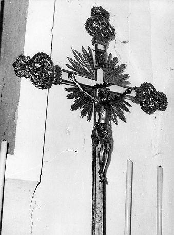 croce processionale - ambito lunigianese (sec. XIX)
