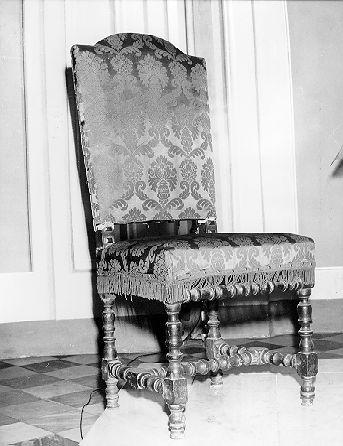 poltrona - ambito lunigianese (sec. XVIII)