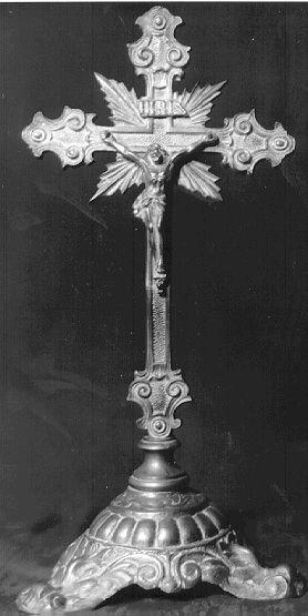 croce da tavolo - bottega italiana (sec. XVII)