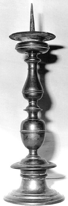 candelabro, serie - bottega italiana (sec. XVII)