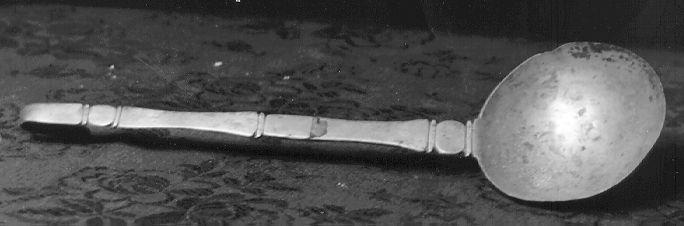 cucchiaio battesimale - bottega italiana (sec. XVII)