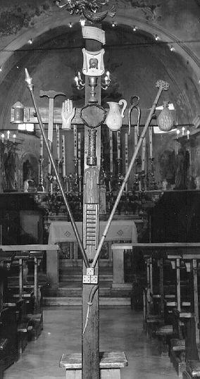 croce del Venerdì Santo - bottega italiana (sec. XIX)