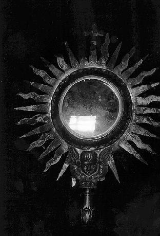 mostra d'ostensorio - bottega italiana (sec. XVII)