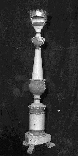 candeliere, serie - bottega italiana (inizio sec. XIX)