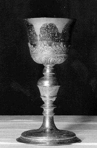 calice - bottega italiana (secc. XVII/ XVIII)