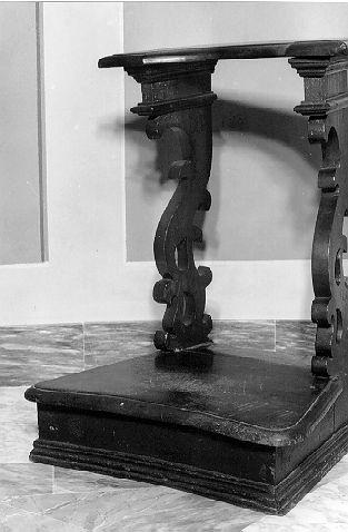 inginocchiatoio - bottega italiana (sec. XIX)