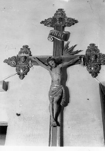 crocifisso - bottega italiana (sec. XIX)