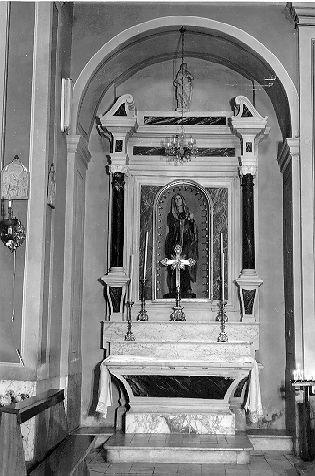 altare - bottega italiana (sec. XIX)