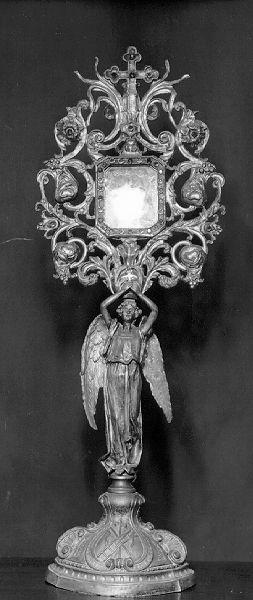 reliquiario - bottega italiana (fine/inizio secc. XIX/ XX)