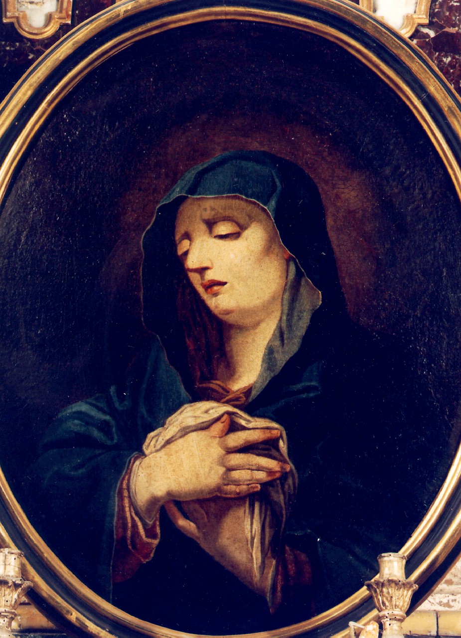 Madonna Addolorata (dipinto) - ambito siciliano (Prima metà sec. XIX)