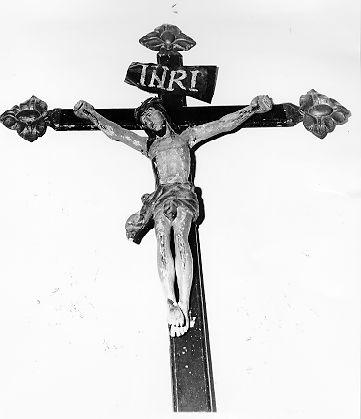 crocifisso - bottega italiana (sec. XIX)