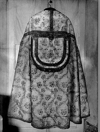 piviale - manifattura ligure (inizio sec. XIX)