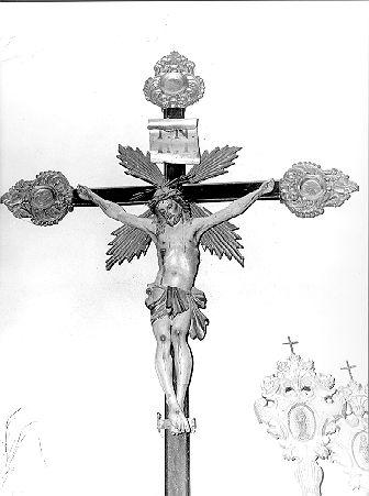 crocifisso - bottega italiana (sec. XIX)