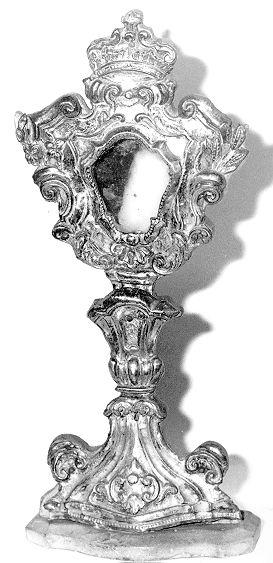 reliquiario - bottega genovese (fine sec. XVIII)