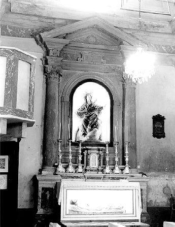 altare - ambito apuoversiliese (secc. XVIII/ XIX)