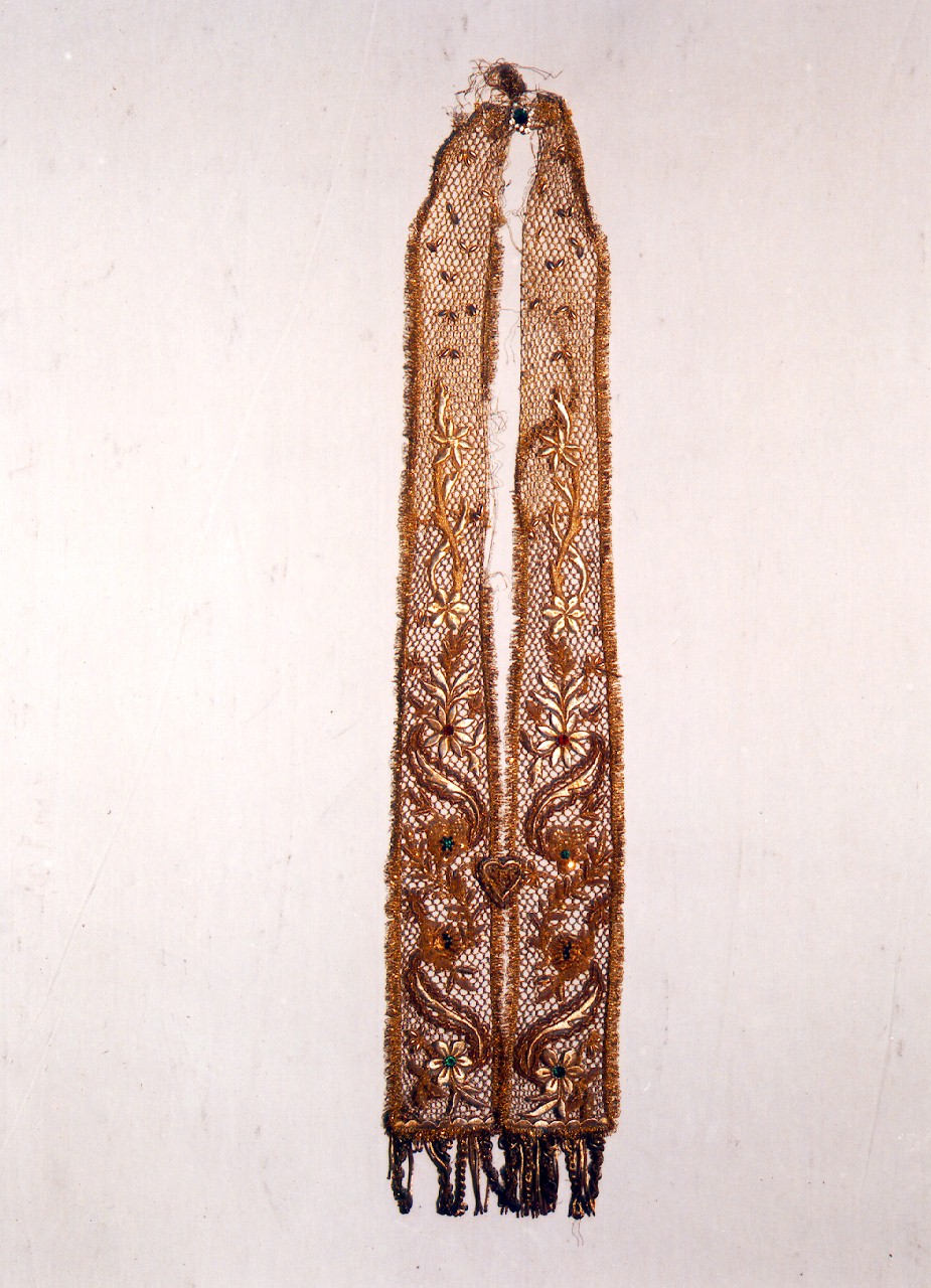 banda per chiavetta di repositorio - manifattura siciliana (Prima metà sec. XIX)