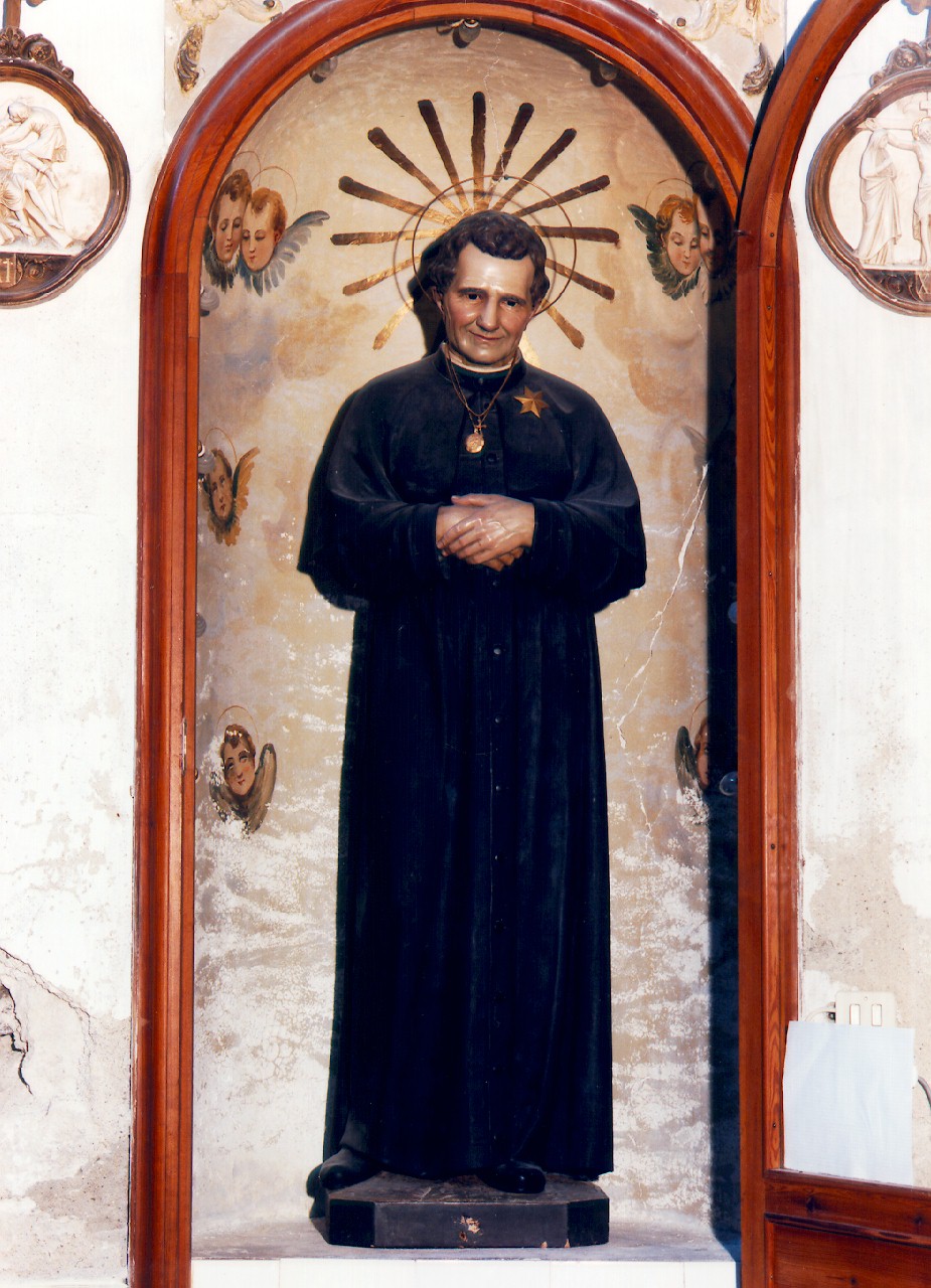 San Giovanni Bosco (statua) - ambito siciliano (primo quarto sec. XX)
