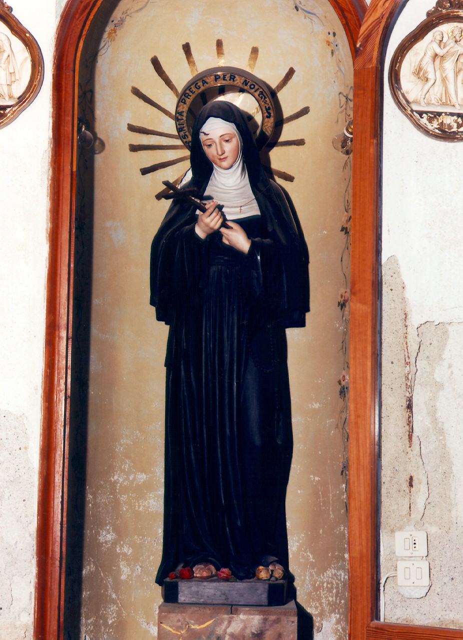 Santa Rita da Cascia (statua) - ambito siciliano (primo quarto sec. XX)