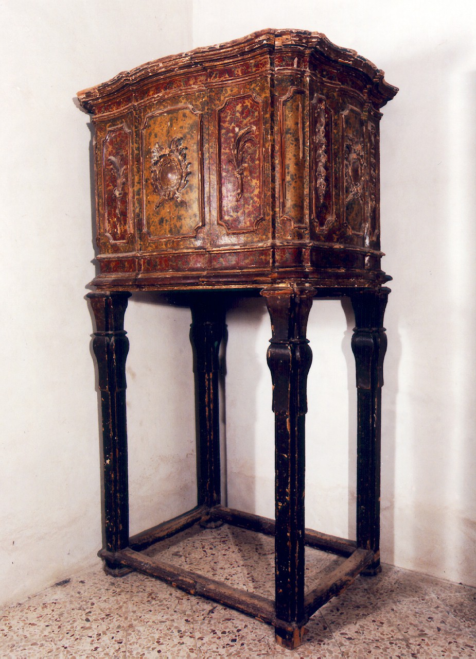 pulpito - produzione siciliana (Seconda metà sec. XVIII)