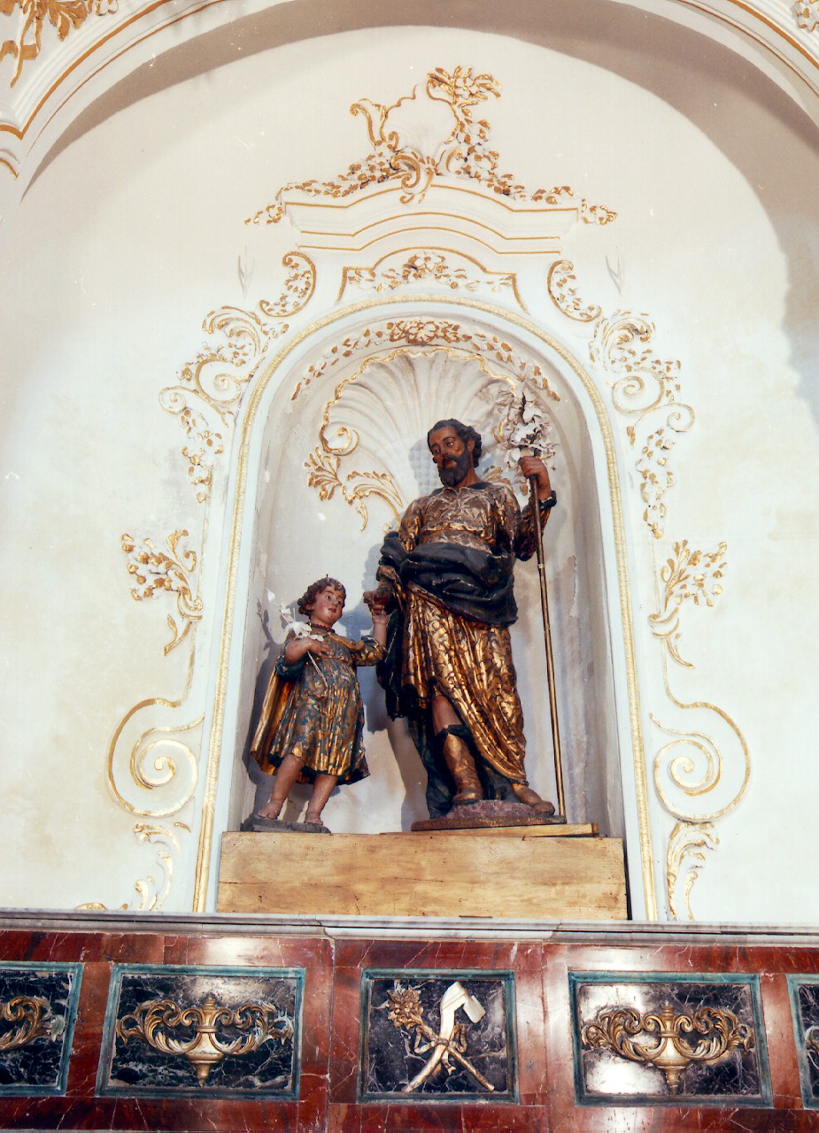 mostra di nicchia - ambito siciliano (sec. XVIII)