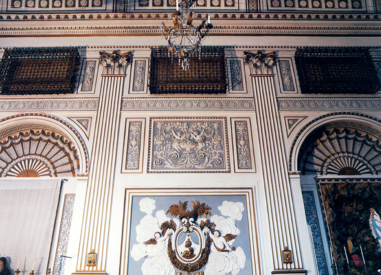 decorazione a rilievo, serie - ambito siciliano (primo quarto sec. XIX)