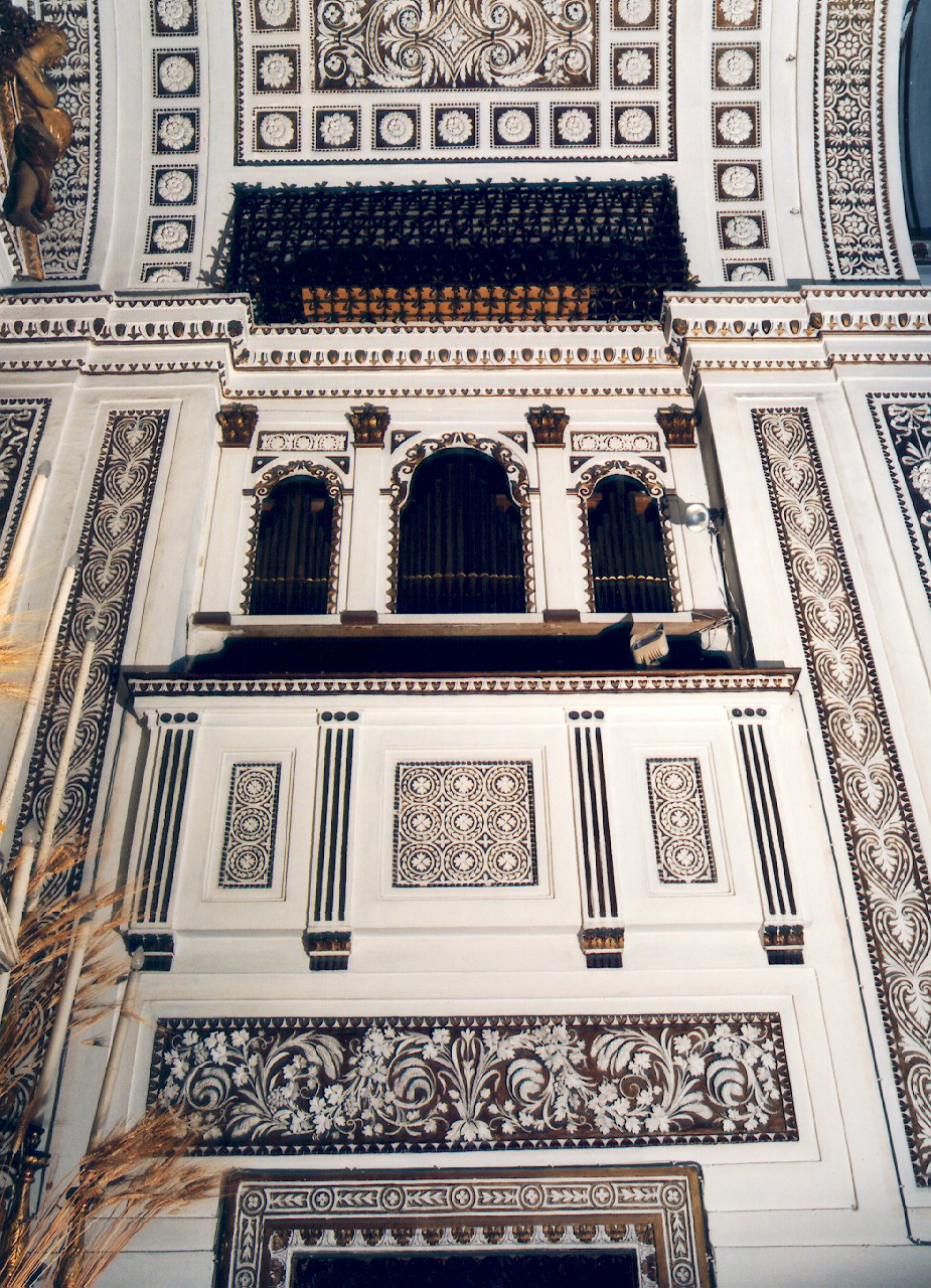 mostra d'organo, serie - ambito siciliano (primo quarto sec. XIX)