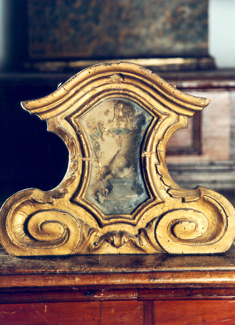 reliquiario - a tabella - produzione siciliana (fine sec. XVIII)