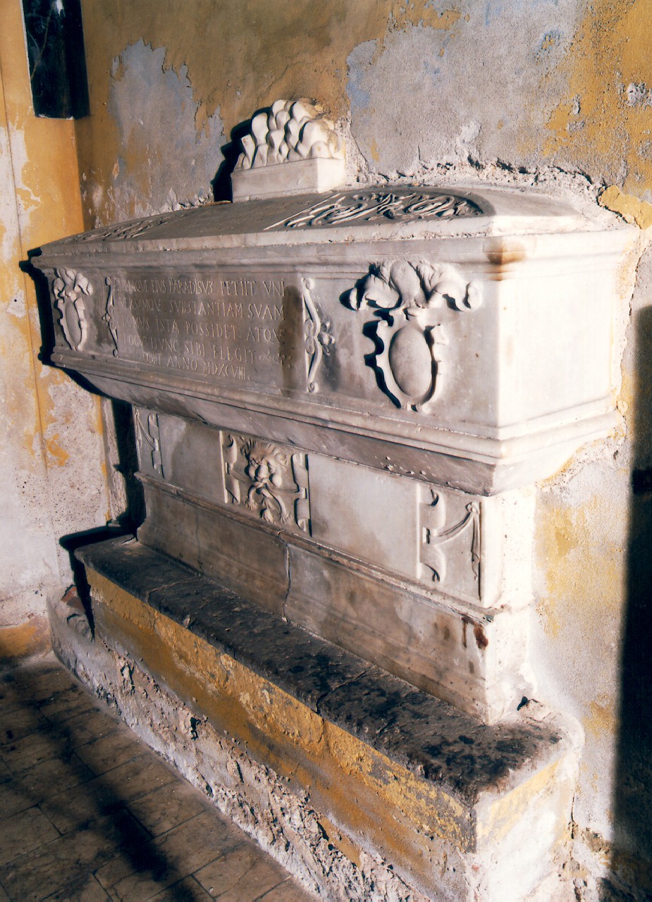 monumento commemorativo - ambito siciliano (sec. XVI)